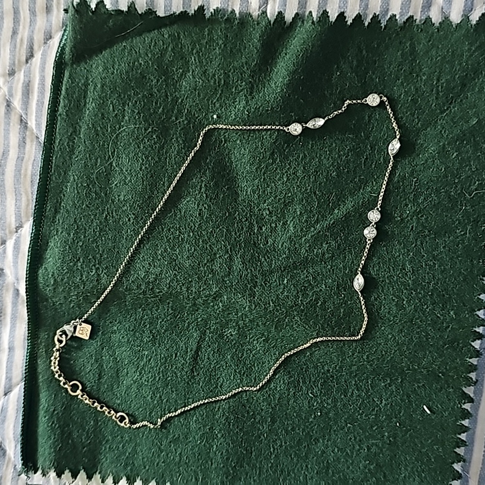 Banana Republic costume diamond necklace